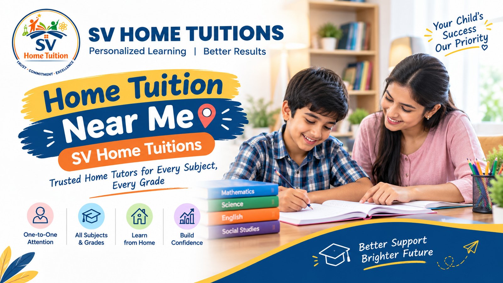 Home Tuition Near Me | SV Home Tuitions