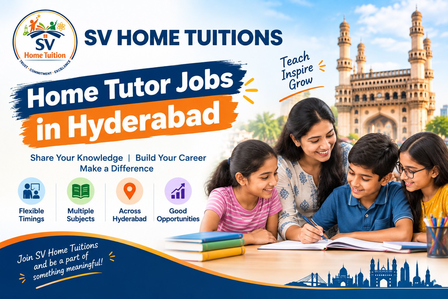 Home Tutor Jobs In Hyderabad