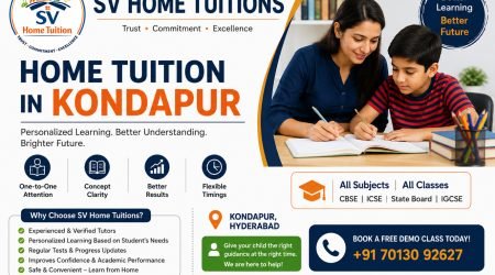 Best Home Tuitions In kondapur | SV Home Tuitions
